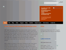 Tablet Screenshot of aixhealthcheck.com